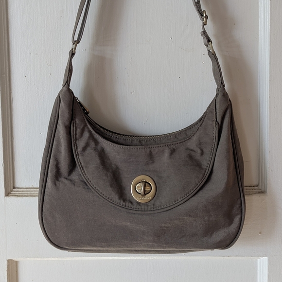 Baggallini Oslo Small Nylon Hobo Shoulder Handbag in Portobello - Picture 2 of 13